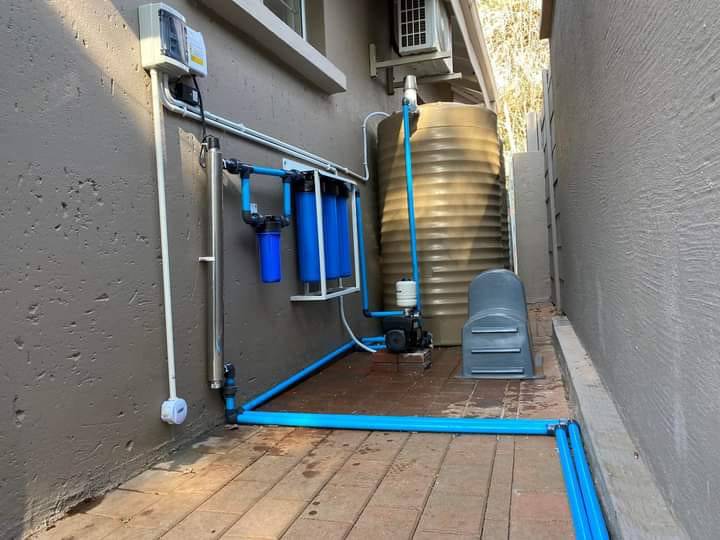 Borehole pump system installed and wired in Gauteng